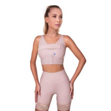 Imagem de Sutia Prótese Silicone Alca Fina Com Faixa 100C - Rigel Cor:NudeTamanh