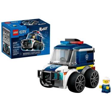Imagem de LEGO City Caminhão da Polícia 60481 71 Peças