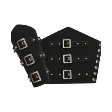 Imagem de Cinto De Cintura Masculino Medieval Renascentista Cavaleiro Pirata Vik