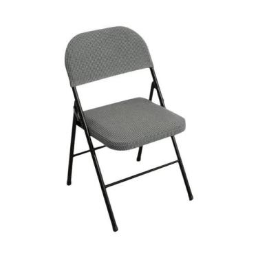 Imagem de Capa Protetora Dobrável De Lã Polar Para Cadeira De Jantar, Durável, A