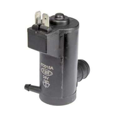 Imagem de Bomba Reservatório Água Limpador Parabrisa 24 Volts 01 Saída Entrada B