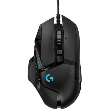 Imagem de Mouse Gamer Logitech G502 HERO com RGB LIGHTSYNC, Ajustes de Peso, 11 Botões Programáveis, Sensor HE-Unissex