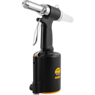 Imagem de Rebitador Pneumático Acompanha 6 Bicos Com Reservatório para Mandril R