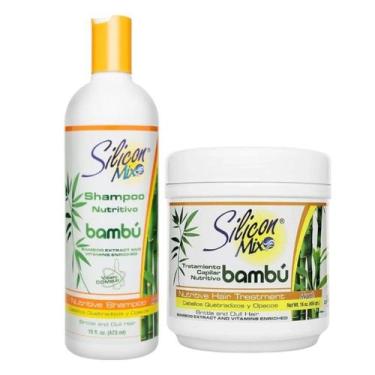 Imagem de Kit Silicon Mix Bambu Shampoo 473ml + Máscara 450g