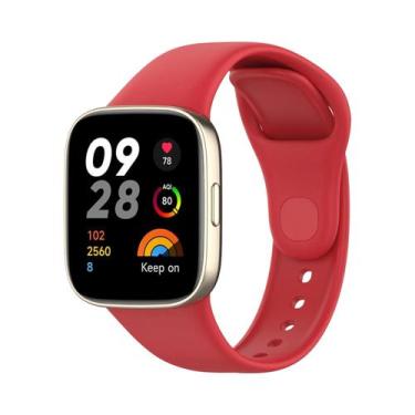 Imagem de Pulseira De Silicone Para Smartwatch Redmi Watch 3, Acessório Xiaomi R