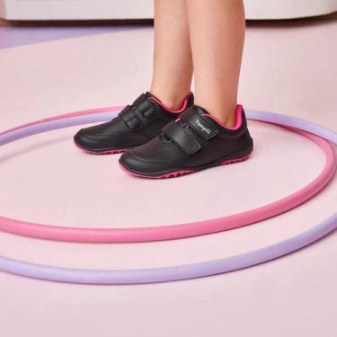 Imagem de Tenis escolar pampili honey infantil -, Preto, Pink, 23