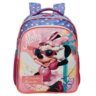 Imagem de Mochila Escolar 16' Minnie Aloha Y2 - 13232 - Xeryus