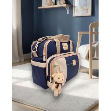 Imagem de Bolsa Maternidade Média Bebê Enxoval Miellu Menino Menina - Linha Delu