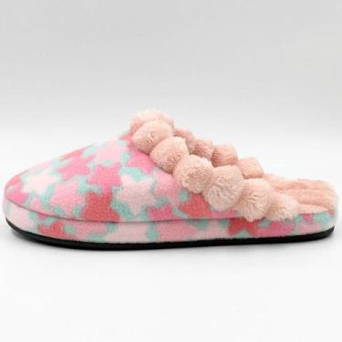 Imagem de Pantufa Katurê Estampada com Gomos Feminina, 9/40, Rose