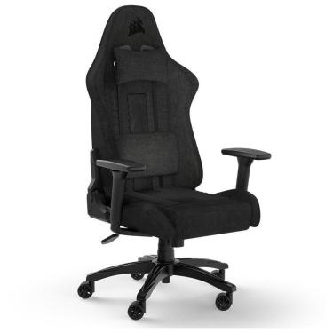 Imagem de Cadeira Gamer Corsair TC100 Relaxed Fabric, Até 120Kg, Com Almofadas, Reclinável-Unissex