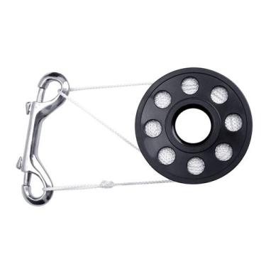 Imagem de Carretilha Fun Dive Mergulho Spool 45 Metros Com Mosquetão Inox