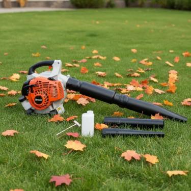 Imagem de Soprador de Folhas a Gasolina 2 Tempos 33cc Potente Assoprador Portátil Profissional