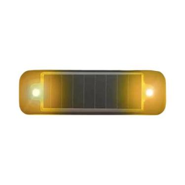 Imagem de Luz De Advertência Solar LED Para Carros E Motocicletas, Indicador Est