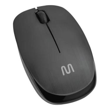 Imagem de Mouse Sem Fio Ms200 Usb 1200dpi3bot Multilaser Preto Preto