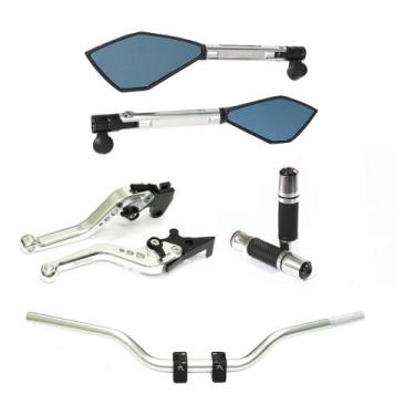 Imagem de Manete Manopla Retrovisor Guidão Factor Fz15 Fazer 150 250 - NoBrand, 