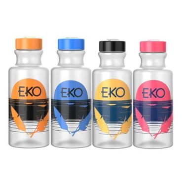 Imagem de Kit Garrafinha De Água 500ml Eko Pet Academia Treino Brindes Sortidas 
