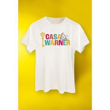 Imagem de Camiseta Casa Warner Pernalonga, G2, Off white