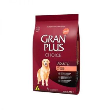 Imagem de Ração para Cães Adultos Gran Plus Choice Frango e Carne 20kg - Affinit