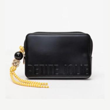 Imagem de Carteira Feminina Clutch Push Preto Petite Jolie PJ20334, Único