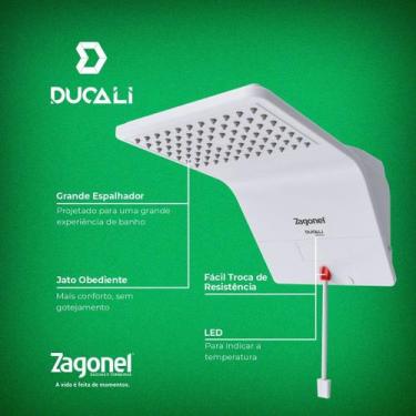 Imagem de Ducha Ducali eletronica 220v - 7500w - Zagonel