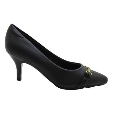 Imagem de Sapato Scarpin Modare Ultraconforto Salto Fino Feminino, Preto, 37