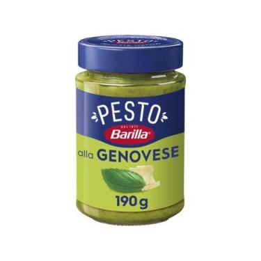 Imagem de Molho Pesto Manjericão Vegetariano Barilla Pesto - 190g