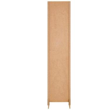 Imagem de 1 Biombo Slim Reto Com Pés Folha Painel Mdf Cru Divisor Divisória Sepa
