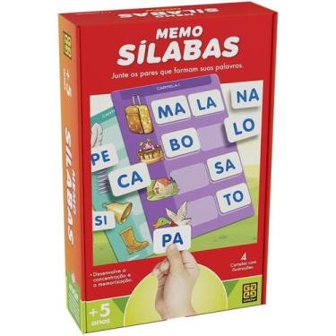 Imagem de Jogo Memo Sílabas - Grow -, U, Diversas
