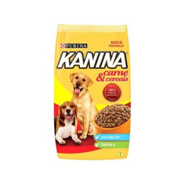 Imagem de Ração KANINA Cães Adultos Carne e Cereais 15kg