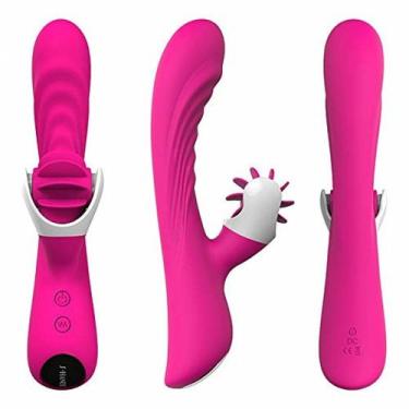 Imagem de Vibrador Feminino Duplo Estimulador Clitóris Giratório Ponto G - Nymph