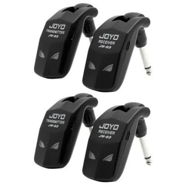 Imagem de Sistema De Guitarra Sem Fio Recarregável JOYO JW-03 Transmissor E Rece