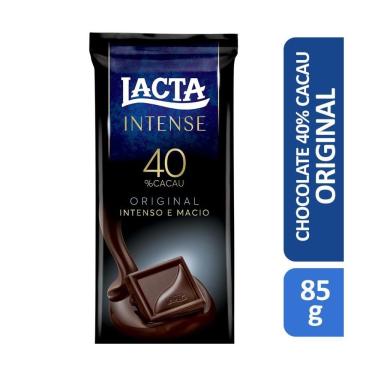 Imagem de Chocolate 40% Cacau Original Lacta Intense Pacote 85g