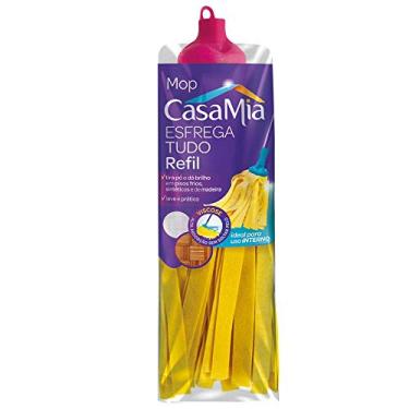 Imagem de CasaMia Refil Mop Esfrega Tudo 100076 Amarelo 1 Unidade