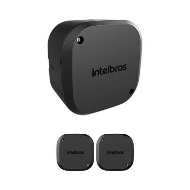 Imagem de Kit 3 Caixas de Passagem Plástica Câmeras Bullet/Dome Interno VBOX 1100 Black Intelbras