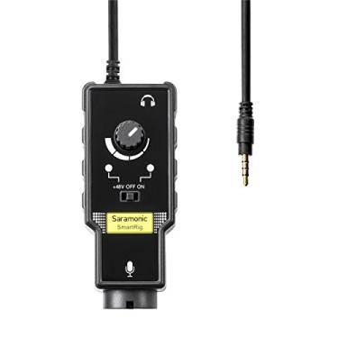 Imagem de Adaptador de áudio XLR Saramonic SmartRig II Microfone e interface de guitarra pré-amplificador para iPhone, iPad, Mac/PC e dispositivo Android