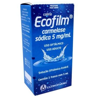 Imagem de Ecofilm 5mg Solução Oftálmica 5mL LATINOFARMA
