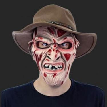 Imagem de Máscara Homem Assassino Terror Carnaval Halloween - Spook Elástico