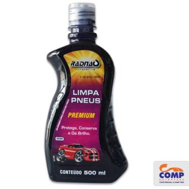 Imagem de Limpa Pneu Premium 500ml Radnaq Pneu Borracha Proteção Limpeza Brilho