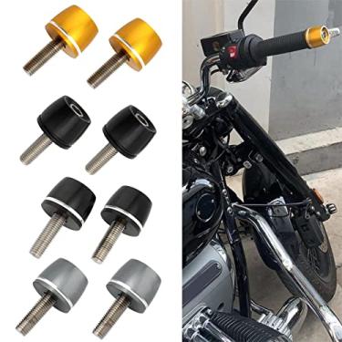Imagem de FINMOKAL Tampões Do Guidão Da Motocicleta Com Ajuste Deslizante Para BMW R18 R1800 2020+ Preto