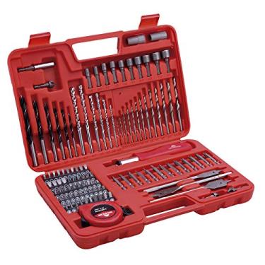 Imagem de Jogo de Brocas Bits Worker Vermelho