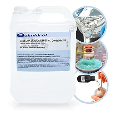 Imagem de Óleo Mineral Usp Puro Hidratar Madeira Tabua Carne 5 Litros Quimidrol