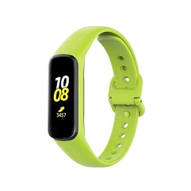 Imagem de Pulseira de Silicone marca 123smart compativel com Galaxy Fit2 SM-R220 Fit 2 R220