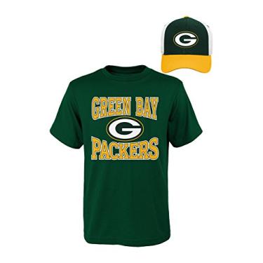 Imagem de Conjunto de chapéu e camiseta NFL Youth Boys 8-20, GG (18), cores sortidas