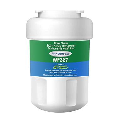 Imagem de Aqua Fresh WF387 filtro de água de substituição MWF compatível com GE MWF, MWFP, MWFA, GWF, GWFA, Kenmore 46-9991, GSE25GSHSS, GSE25GSHECSS, GSE25GSHJCSS, GSH22JSDSS EFF-6013A (pacote com 1)