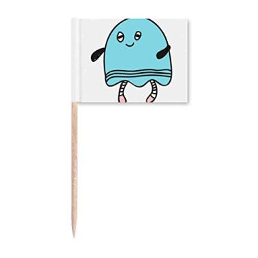 Imagem de Universo e alienígena Monster Palito de Dente Marcador Topper Decoração de Festa