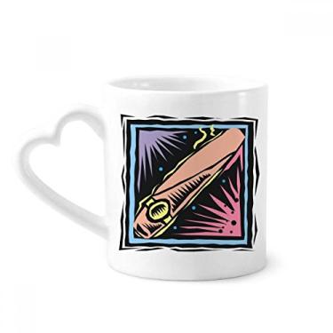 Imagem de Relógio Vector Mexicon Culture Element Gravura Caneca Café Cerâmica Copos Copo Coração Vidro