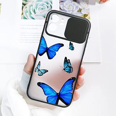 Imagem de Capa para iPhone 11 13 12 Pro Max Capa Flor Slide Capa Para iPhone XR X XS Max 8 7 Plus 6 12 Mini SE 2 3 Funda,N,Para iPhone 7 8 Plus