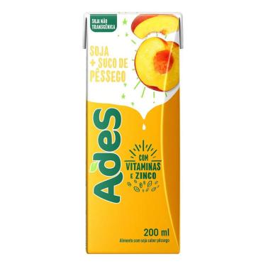 Imagem de Soja+Suco De Pessego Ades 200mL Un