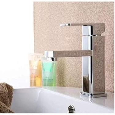 Imagem de Torneira Banheiro Monocomando Lavabo Bica Baixa Absolute (Cromada)