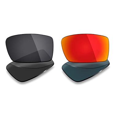 Imagem de 2 pares de lentes polarizadas de substituição da Mryok para óculos de sol Oakley X Squared – Opções